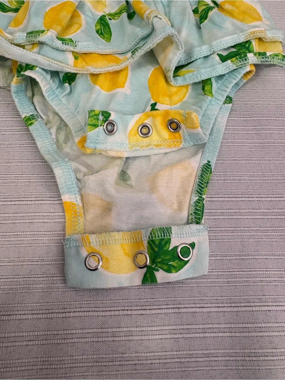 Carter’s Lemon Tank Bodysuit Dress 3M